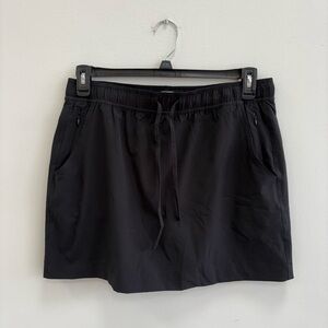 Stelle Black Drawstring Skirt